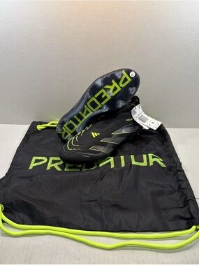 Adidas Predator Elite Laceless FG Electric Stealth Pack JI1078 Mens Size 7